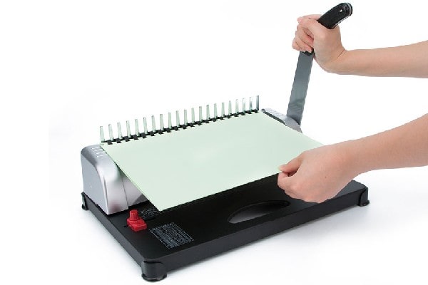 نحوه کار دستگاه صحافی دوبل